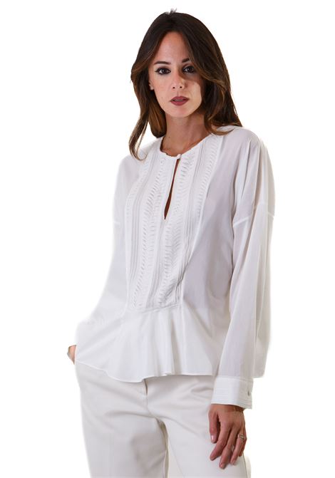 Camicia girocollo FORTE FORTE | Camicie | 12903MYSHIRTIV